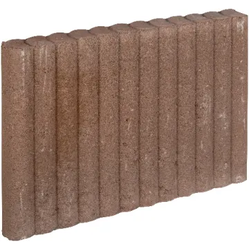 Mini Rondo Palissadeband 6x40x50 cm Bruin