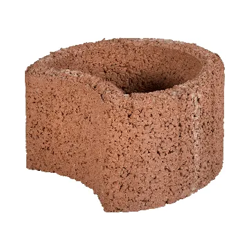 Moonflor Ø35x20 cm Bruin