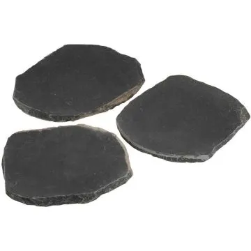 Natuursteen Staptegel Basic &Oslash; 40 cm x 3 cm Basalt