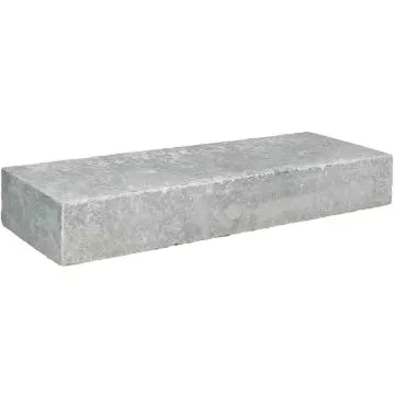 Natuursteen Traptrede-Bloktrede Turks Hardsteen 100x35x15 cm Antique Blue Light
