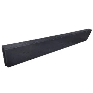 Opsluitband 5x15x100 cm Antraciet/Zwart