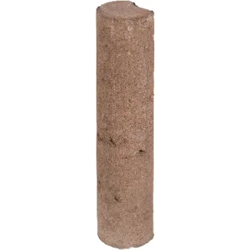 Palissadepaal Ø8x35 cm bruin voor het maken van borders en tuinafscheidingen