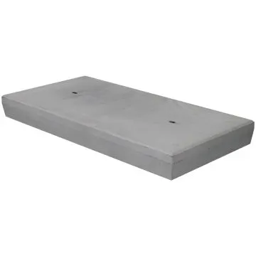 Industrieplaat / PantserPlaat 200x100x20 cm 40T Glad DW C50-60