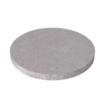 Schellevis Oud Hollandse Ronde Tegel &Oslash; 100x8 cm Grijs voor organische tuinen