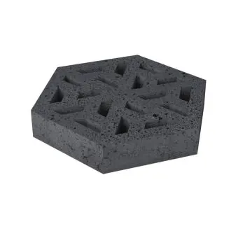 Schellevis Oud Hollandse Eco Tegel 37,5x37,5x7 cm Antraciet