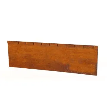 Cortenstaal kantopsluiting Flex 300x27,7x0,2 cm