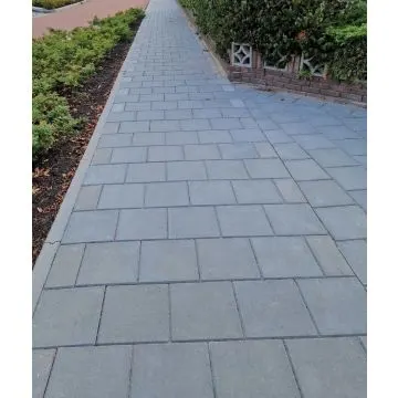 Tegel 30x30x4,5 cm Antraciet komo met facet