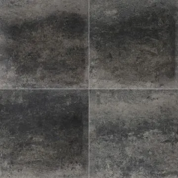 Terrastegel+ 60x60x4 cm Grijs/Zwart