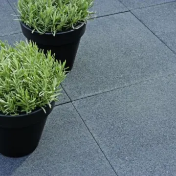 Terrastegel+ 60x60x4 cm Nero