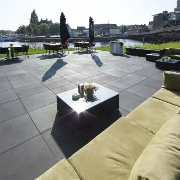 Terrastegel GeoColor 3.0 Tops 60x60x4 cm Dusk Black