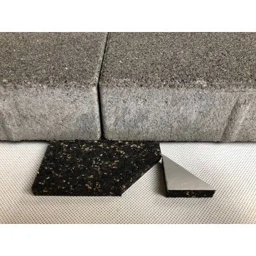 Vaste terrasdrager AC (rubber) 100x100x10 (voor PVC-houdende ondergrond)