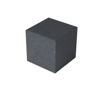 Schellevis Oud Hollands Zitelement Vierkant 50x50x50 cm Antraciet