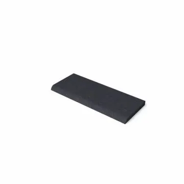 Schellevis Oud Hollandse Zwembadrand 100x40x5 cm Carbon