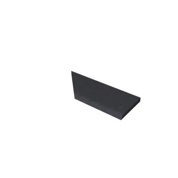 Schellevis Oud Hollandse Zwembadrand (hoek rechts) 100/40x60x40 cm Carbon