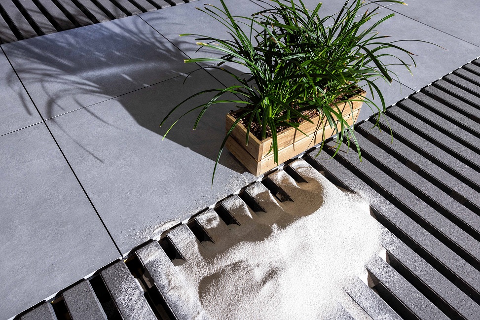 Waterpasserende bestrating