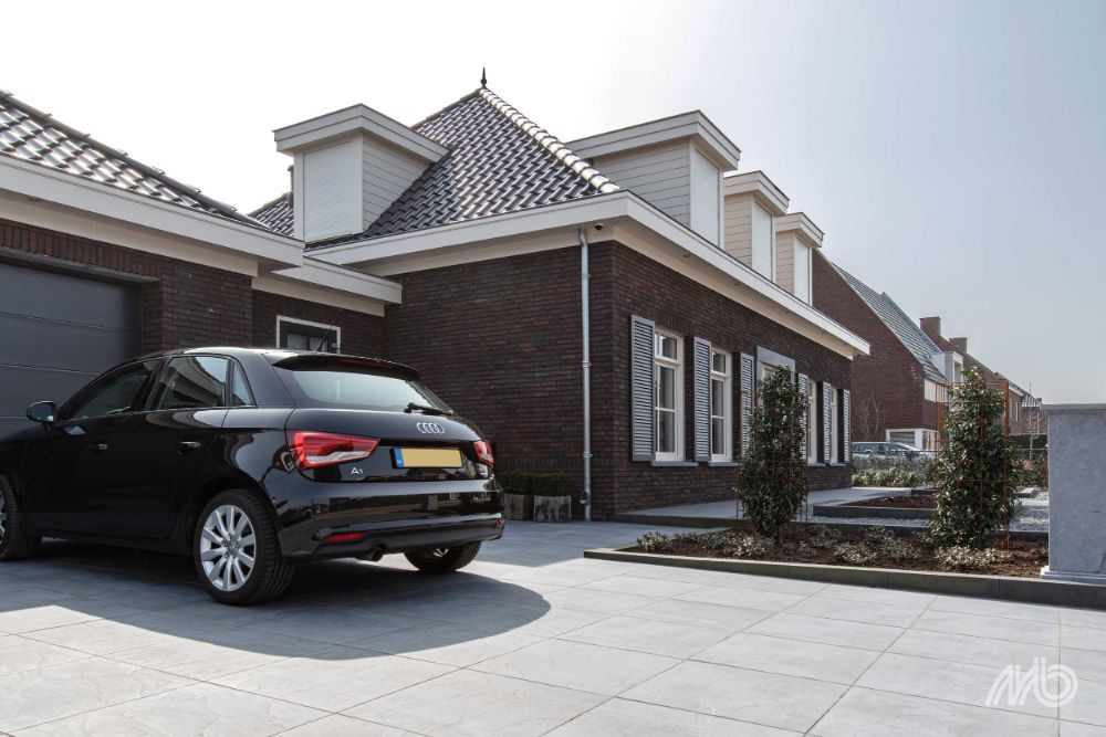 Keramische Tegel SolidSquare 60x60x3 cm Durban Slate Black Berry