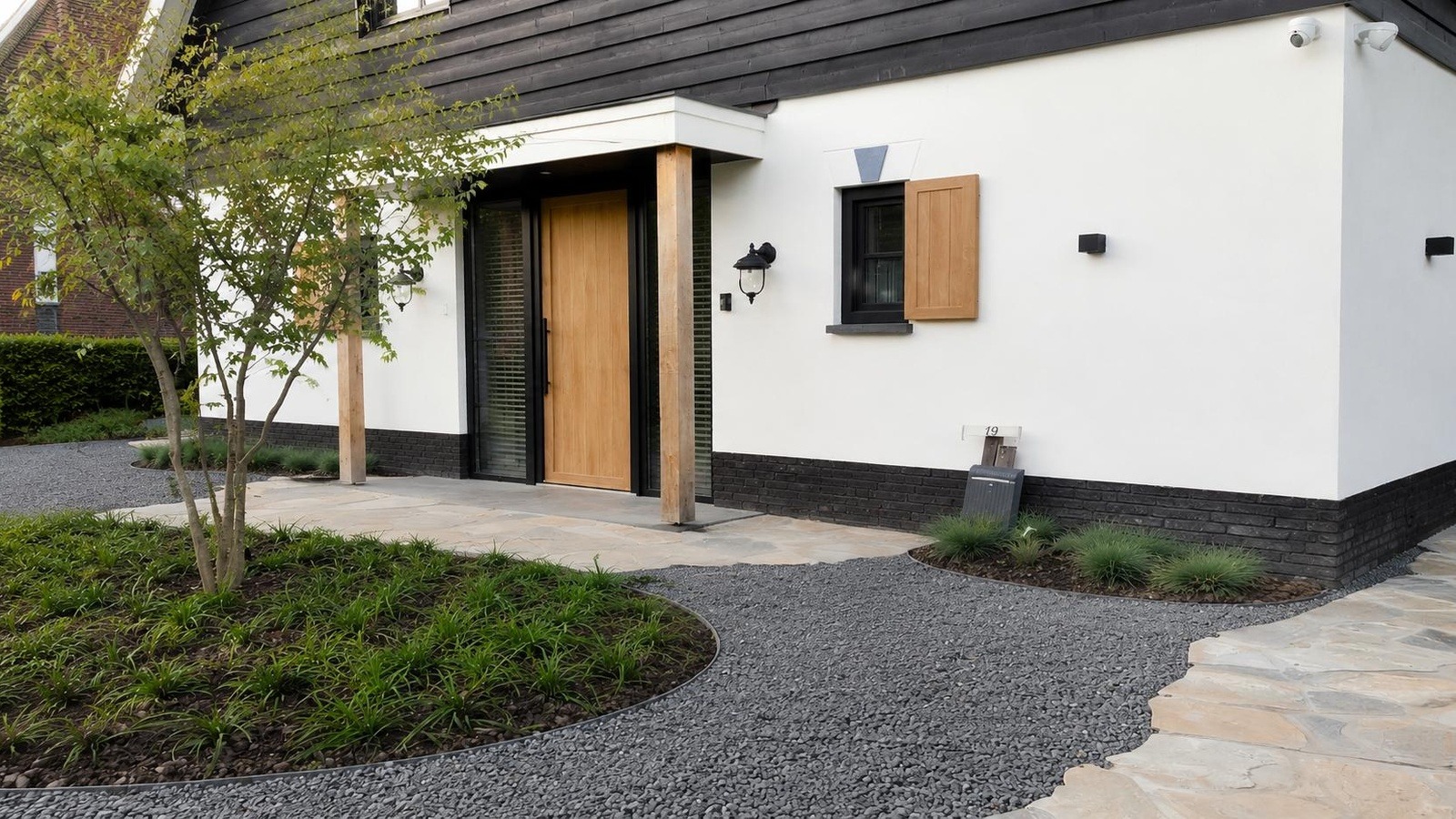 Natuursteen Flagstones 3,5-5 cm Kwartsiet Glacier Grey Blue
